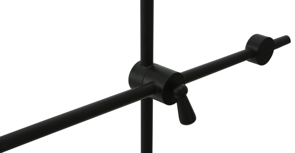 STROMBERG Tischlampen Schwarz Metall / Marmor Details