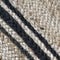 SORREL Rectangular rugs Naturel / Noir Chanvre