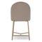 BANE Dining chairs Taupe / Gold Velvet / Metal