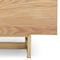 STARK Lowboards Braun / Gold Holz / Metall
