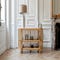 Agape Lampes de table Blanc / Beige Céramique / Raphia