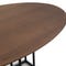 VALIANO Dining tables Brown / black Wood / Metal