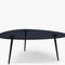 SOLACE Coffee Tables White black Marble / Metal