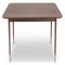 VINYLE Tables à manger Marron Bois