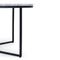 GISELLE Coffee Tables White black Marble / Metal