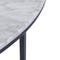 GISELLE Coffee Tables White black Marble / Metal