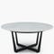 BEXTER Tables basses Blanc / Noir Marbre / Métal