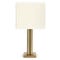 ALBUS Table lamps White / Gold Fabric / Metal