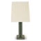 ALBA Table lamps White / Green / Gold Fabric / Wood / Metal