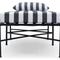 BEL AIR Garden Lounge Chairs White black Waterproof fabric / Metal