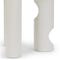 GIOIA Side Tables White Glass / Wood