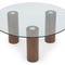 ANDREA Coffee Tables Brown Glass / Wood