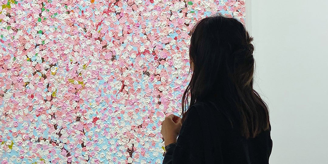 Kunst & Design BESICHTIGUNGSTOUR MIT MAI LINH Damien Hirst, Cherry Blossoms