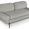 OMNYA 2 Seater Sofas Grey / Black Fabric / Metal