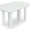 Amadeo Extensible tables White Wood