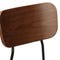 EERO Dining chairs brown / black Wood / Velvet / Metal