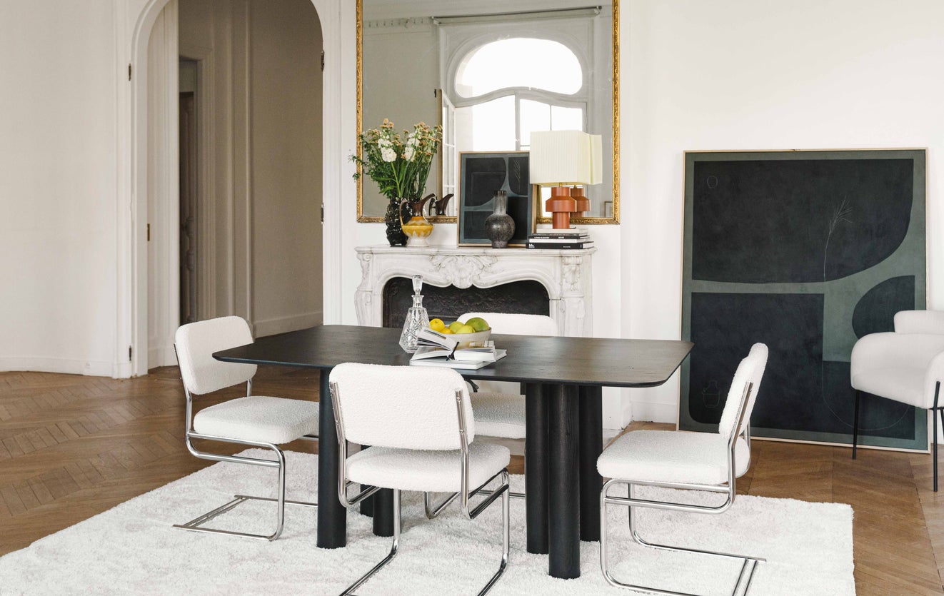 Inspiration Amadeo Esstische Schwarz Holz
