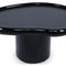 VERSO Side Tables Taupe / Black Fabric / Wood