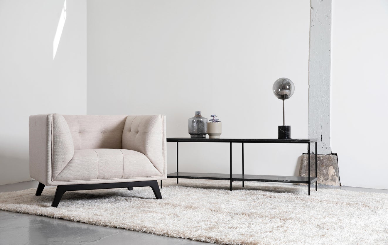 Inspiration BRICK LANE Fauteuils Beige Tissu