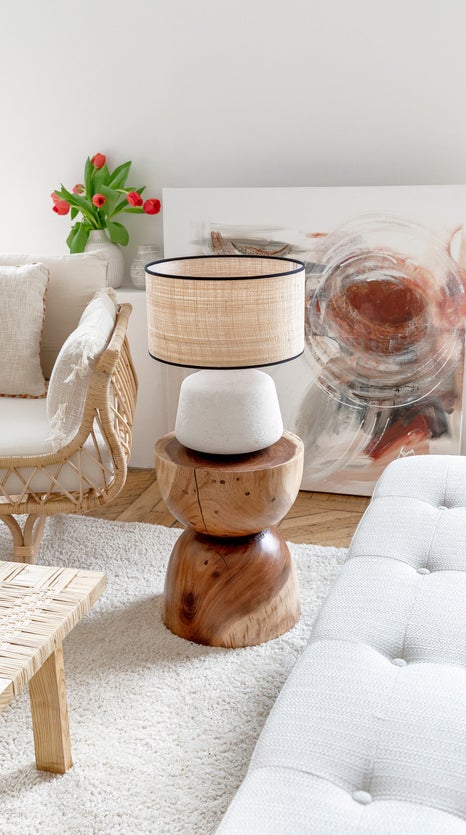 Inspiration Daena Tables d'appoint Bois naturel Bois naturel