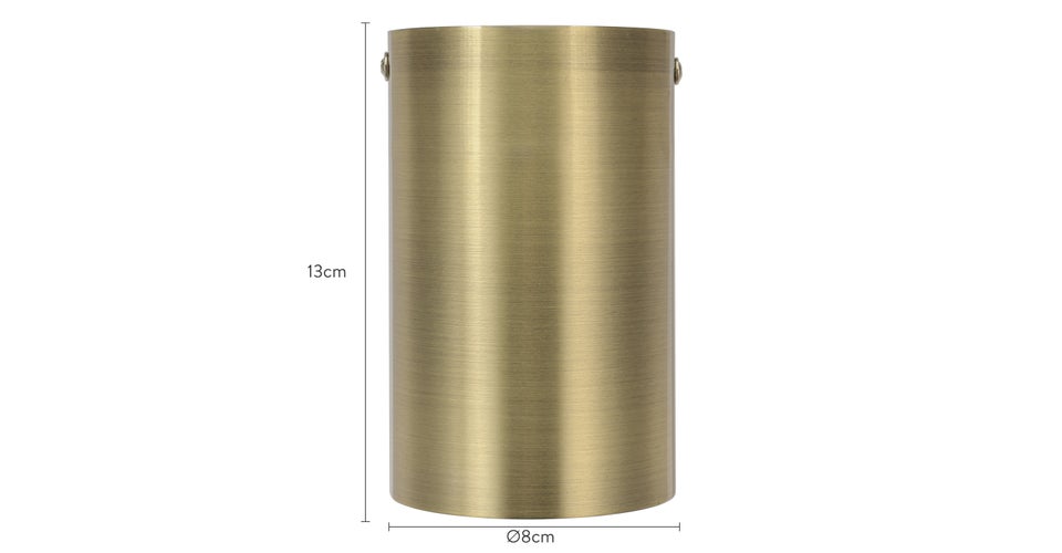 BAILEY Pendant lamps Gold / Brass Steel Dimensions