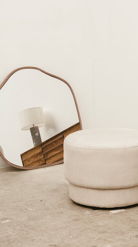 Inspiration AUDEN Spiegel Glas / Holz