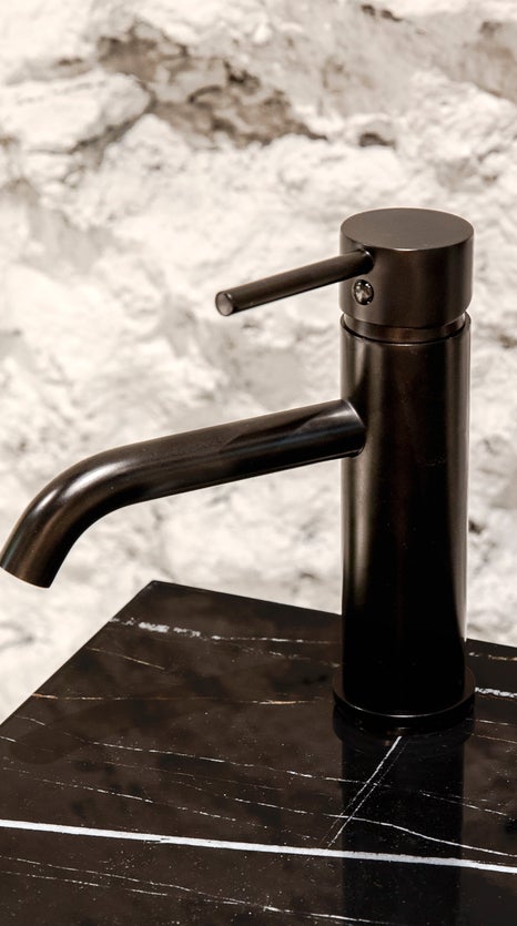 Inspiration TIBERIUS Faucets Noir Zinc / Céramique