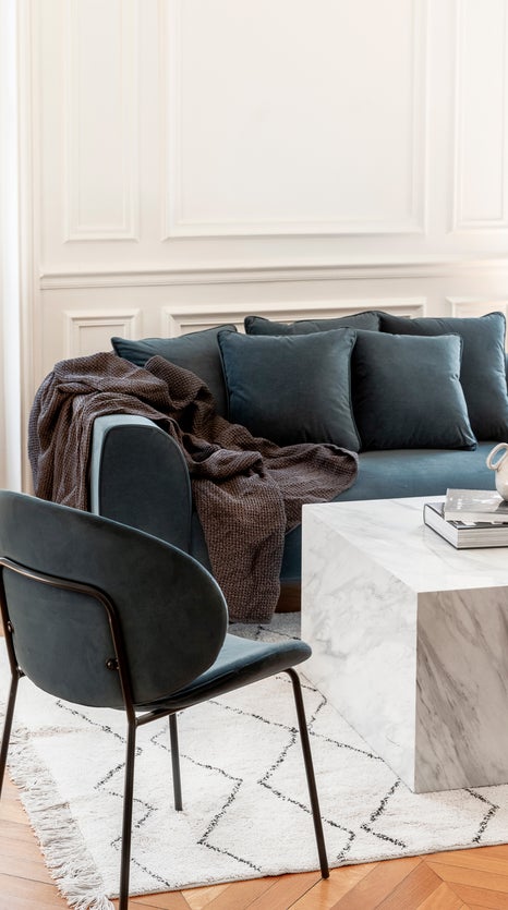 Inspiration CALLA Rectangular rugs Blanc / Noir