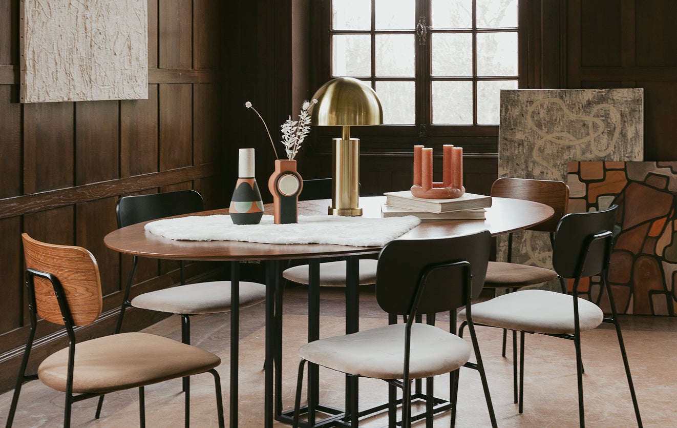 Inspiration Ripley Tischlampen Gold Metall