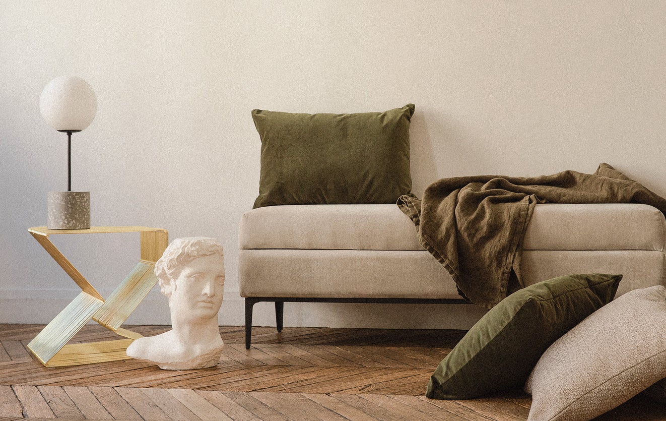 Inspiration POPSICLE Table lamps Gris / Noir Terrazzo / Acier