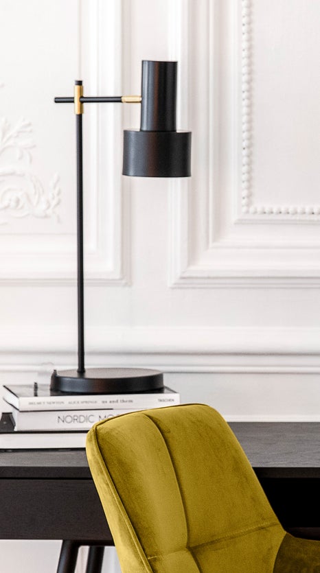 Inspiration DOUBLESHOT Table lamps Noir Métal