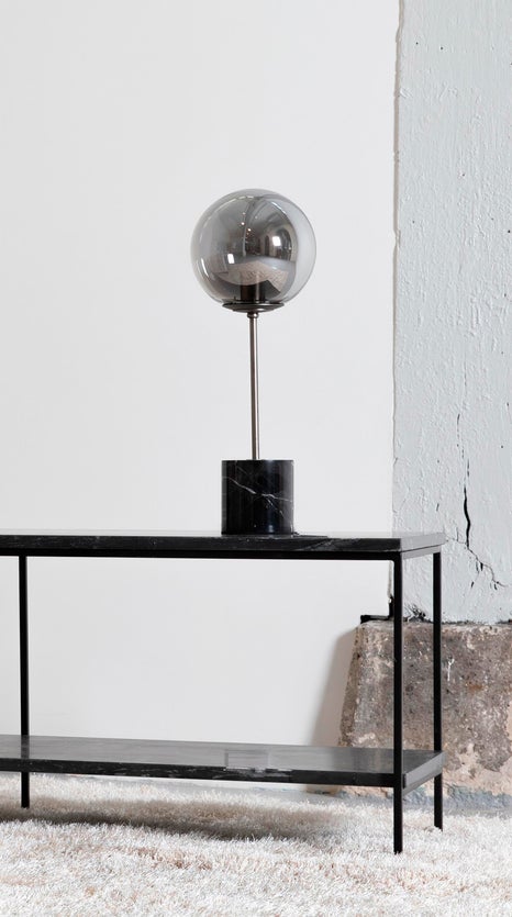 Inspiration POPSICLE Lampes de table Noir Marbre