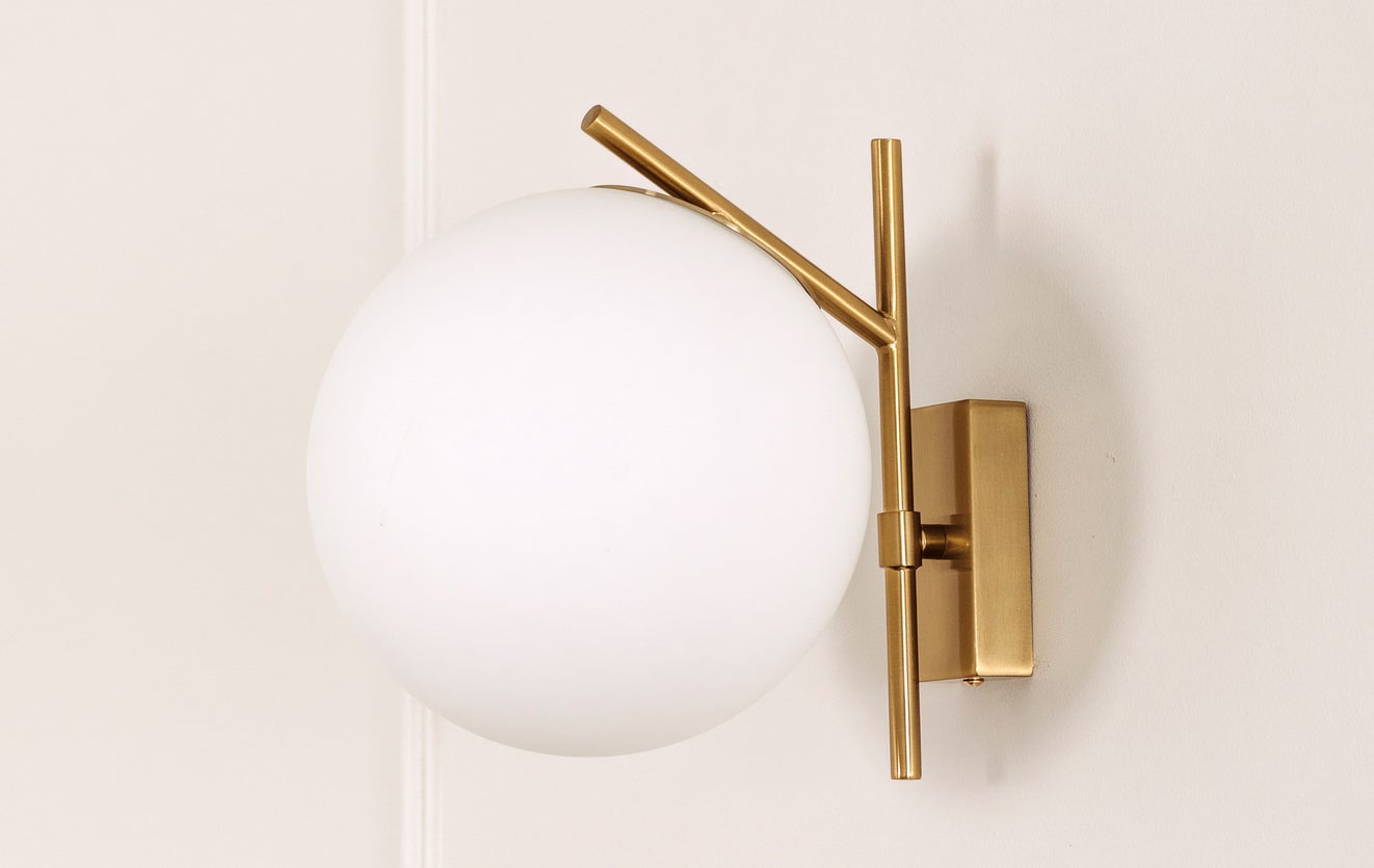 Inspiration OPALE Wall Lights Doré Laiton