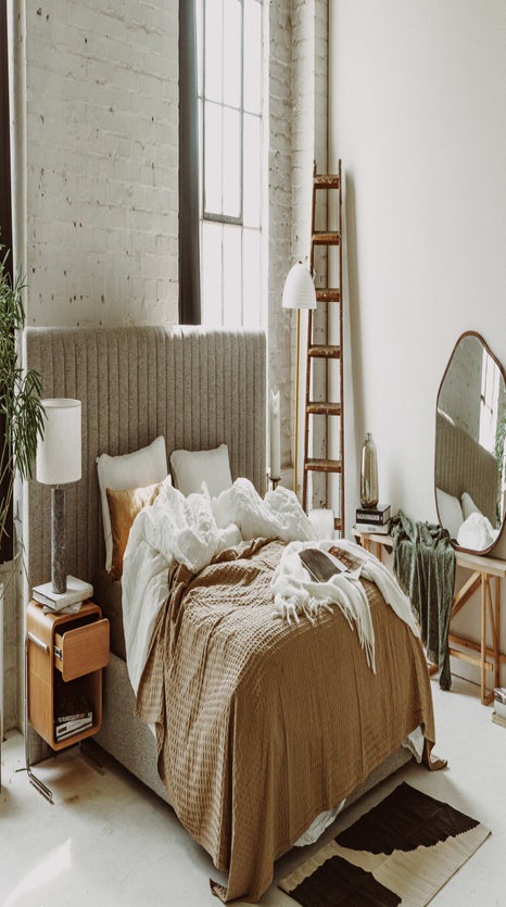 Inspiration ANDRIA Tables de chevet Naturel / Argent Bois / Métal