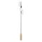 SKULL Stehlampen Beige / Schwarz Travertin / Metall