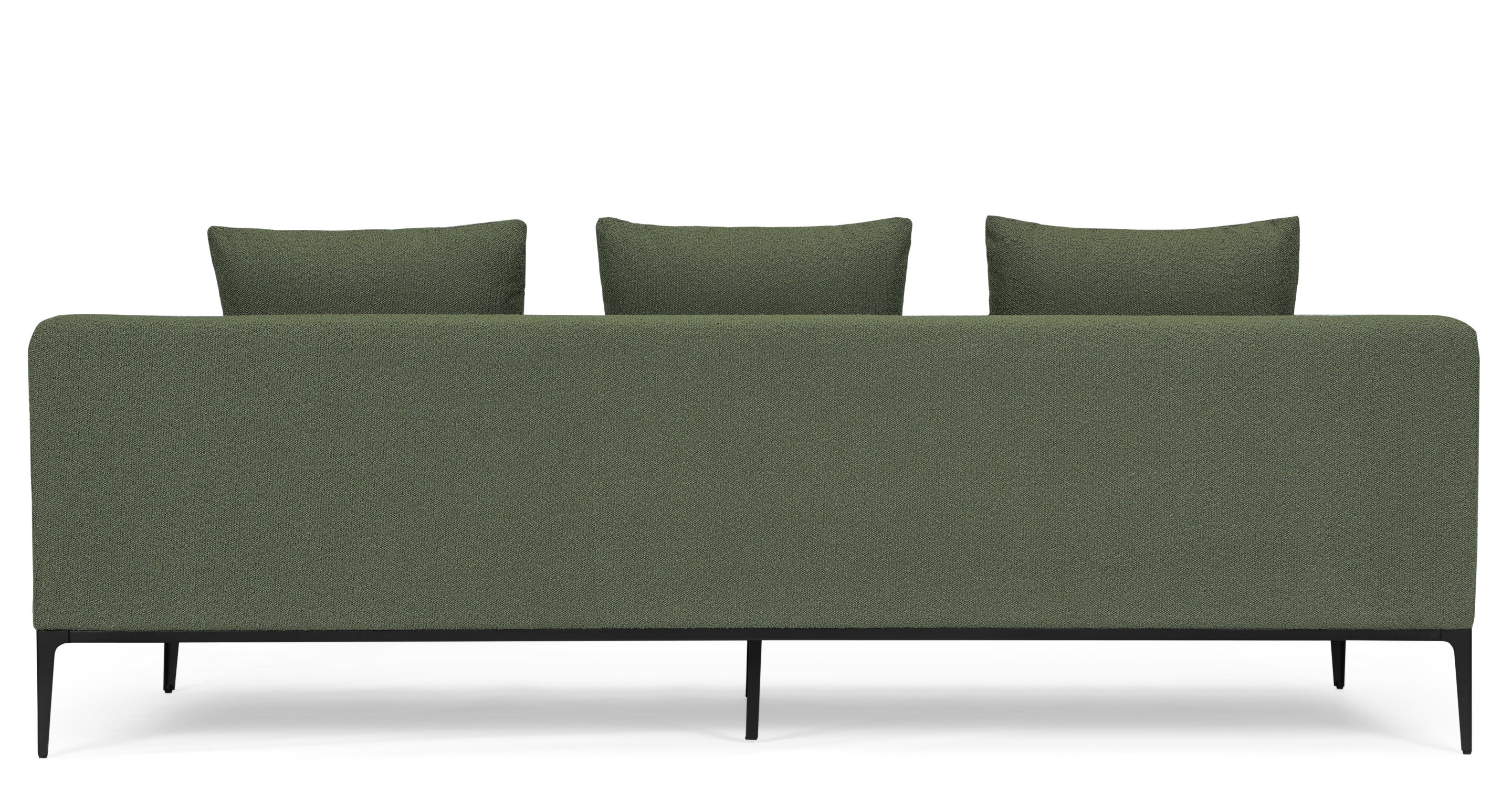 3 seater sofa green