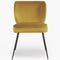 WAYNE Dining chairs Gold / Beige Stoff / Metall