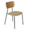 EERO Dining chairs Beige / Natural / Black Wood / Velvet / Metal