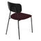 EERO Dining chairs Violet Wood / Velvet / Metal