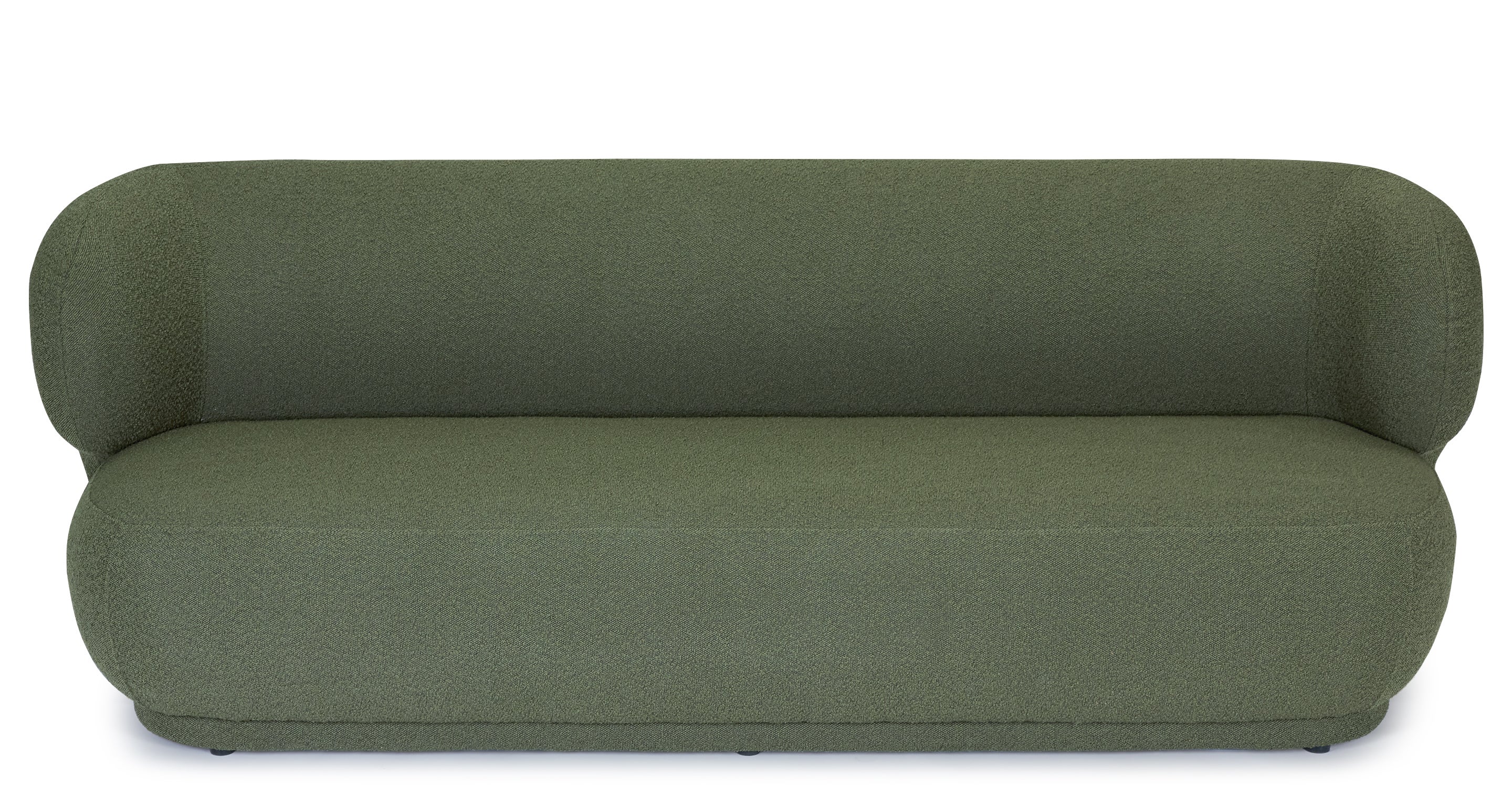 Canapé 3 places - Vert kaki bouclé - NV GALLERY - GIULIA