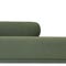 GIULIA Chaise Longues & Daybeds Khaki Green Curl / Wood