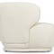 GIULIA Chaise Longues & Daybeds White / Ecru Curl / Wood