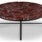 VITTORIO Coffee Tables Red / Black Marble / Metal