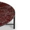 VITTORIO Coffee Tables Red / Black Marble / Metal