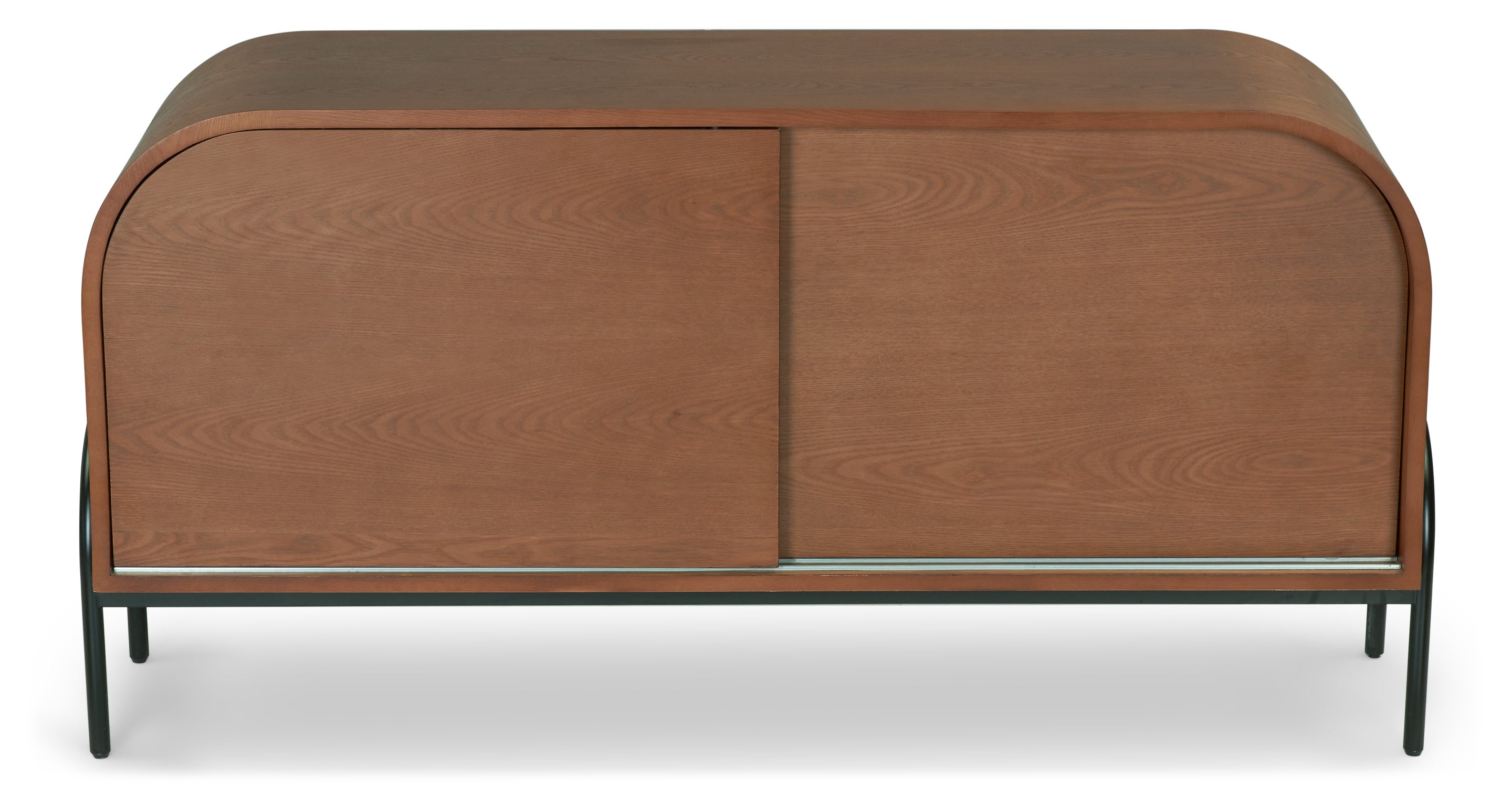 Credenza - legno di noce & metallo nero - NV GALLERY - AMERICANO