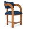 OLIVIA Dining chairs Blue Fabric / Wood