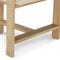OLIVIA Esszimmerstühle Beige / Natur Stoff / Holz