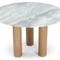BENEDETTA Dining tables White / Natural Marble / Wood