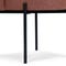 RAY Dining chairs Terracotta / Black Fabric / Metal
