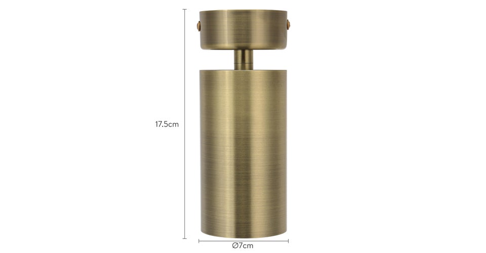 JAMES Pendant lamps Gold / Brass Steel Dimensions